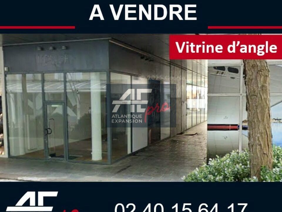 Vente local commercial 55 m² non divisibles