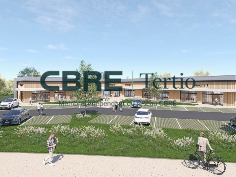 Location local commercial 620 m² divisibles à partir de 200 m²