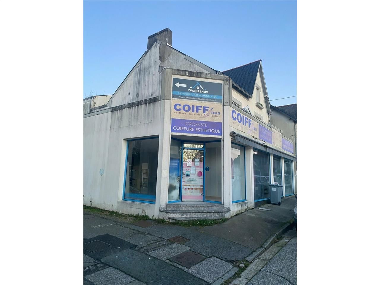 Vente local commercial 170 m² non divisibles