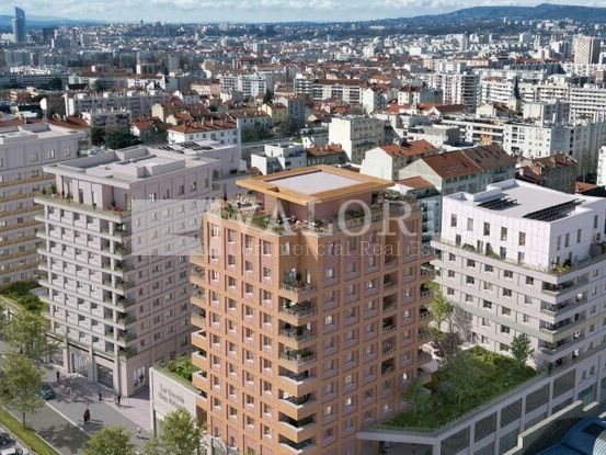 Valoris real Estate vous propose en co exclusivité à la vente ou à la location un local commercial d'une surface de 93.8 m² dans le quartier attractif de Grand Clément à Villeurbanne.