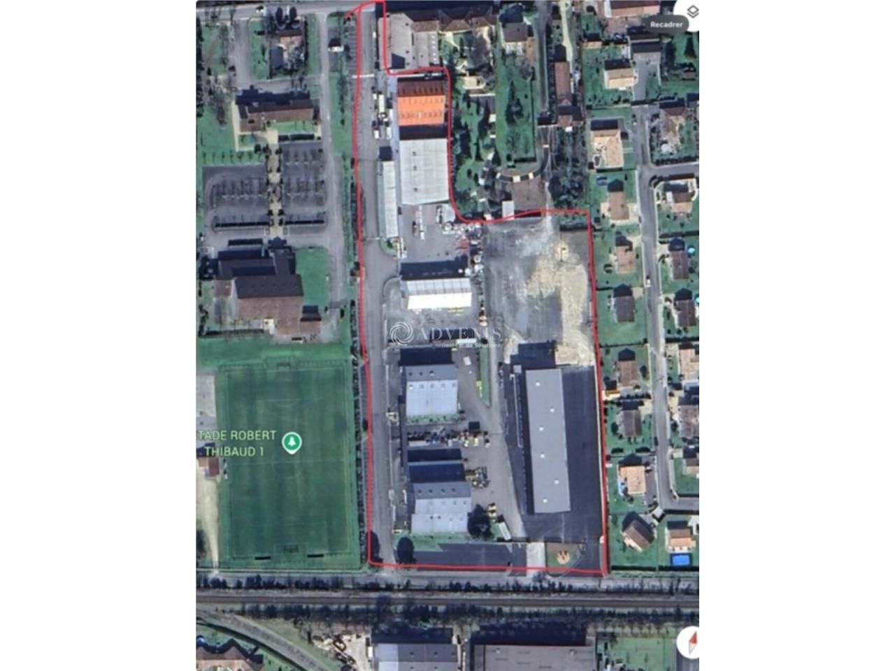 Vente entrepot 4885 m² non divisibles
