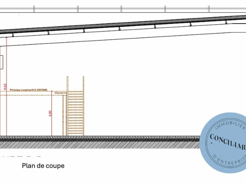 SUD TOULOUSE - PORTET SUR GARONNE - VENTE VEFA ENTREPOT 307M2