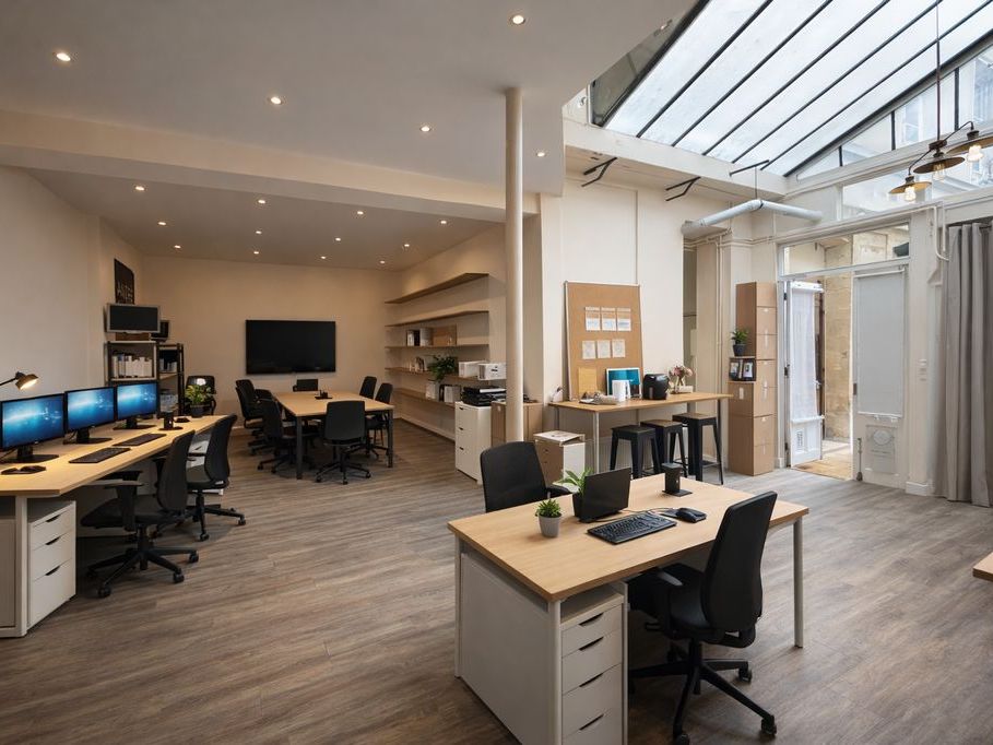 Location bureaux 150 m² non divisibles