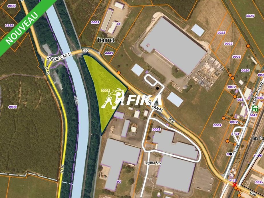 A VENDRE TERRAIN DE 8727 m² - MONTBARTIER