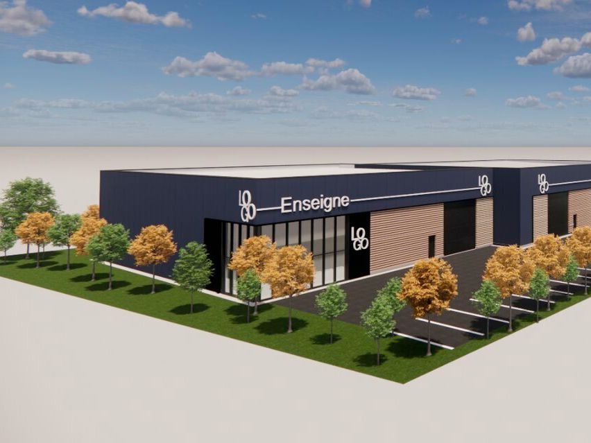 YVETOT - LOCAUX D'ACTIVITÉS NEUFS - 1400 m2 divisibles à partir de 600 m2