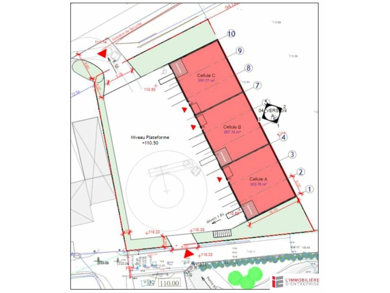 VENTE – LOCAL D'ACTIVITÉ – 740 m² – LA MÉZIÈRE