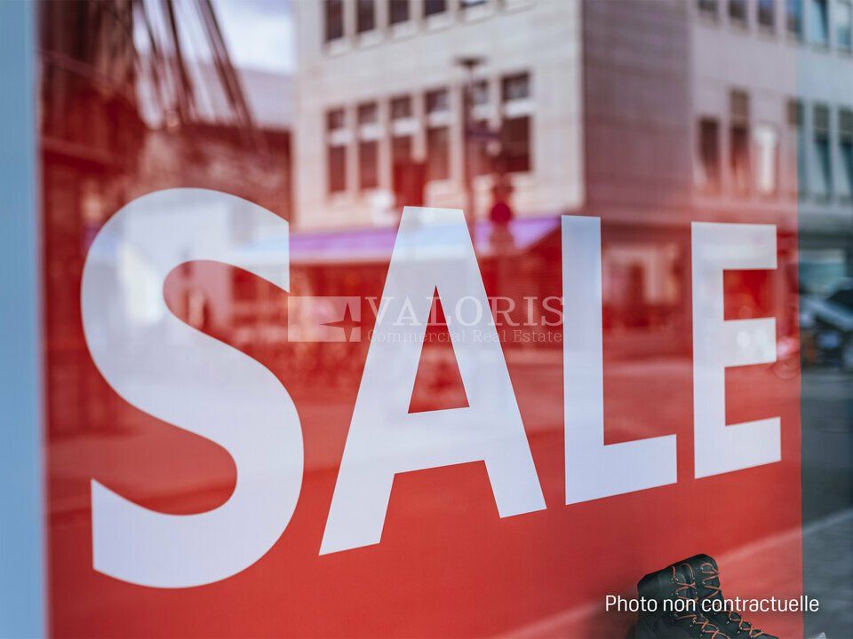 Vente fonds de commerce 232 m² non divisibles