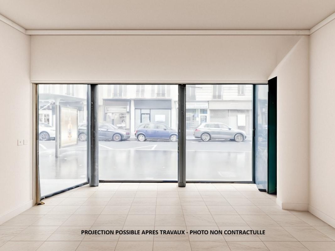 Location local commercial 37 m² non divisibles