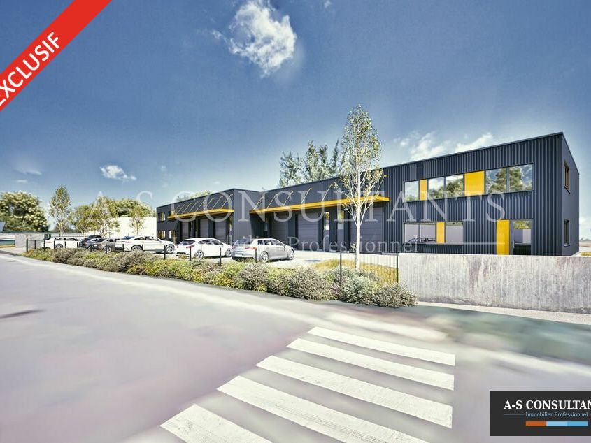 ANDANCETTE (26140) à vendre local d'activité à partir de 122 m² avec stationnements privatifs situé proche des axes de circulation.