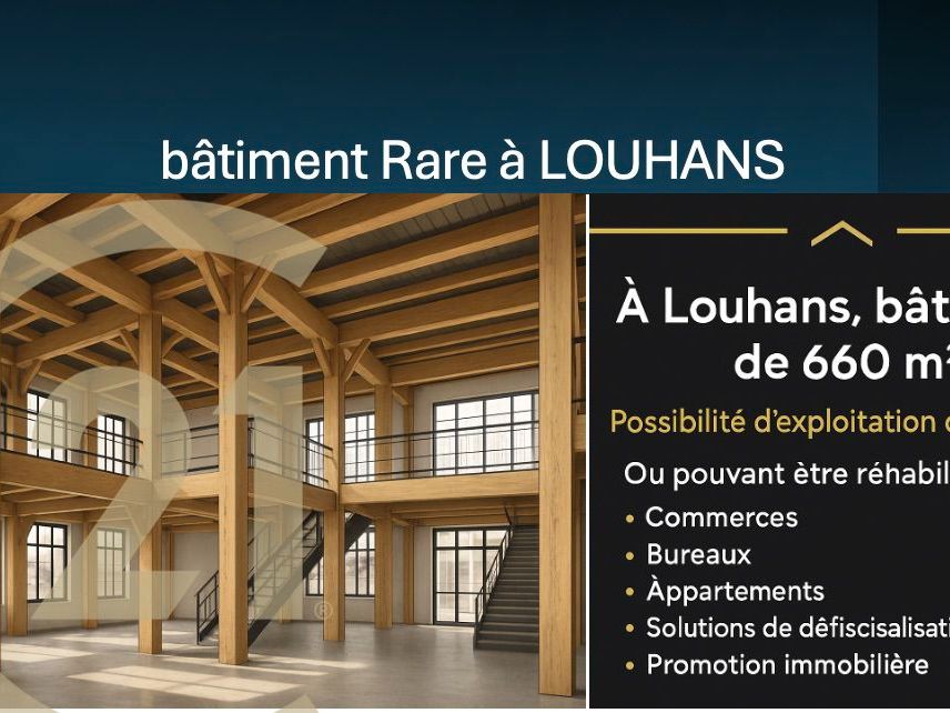 Vente local 660.00 m² à LOUHANS