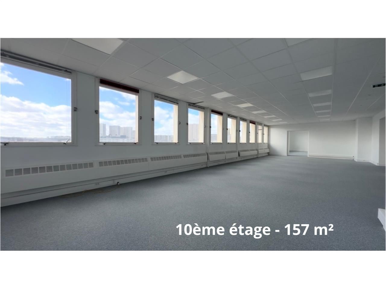 Location bureaux 967 m² divisibles à partir de 150 m²