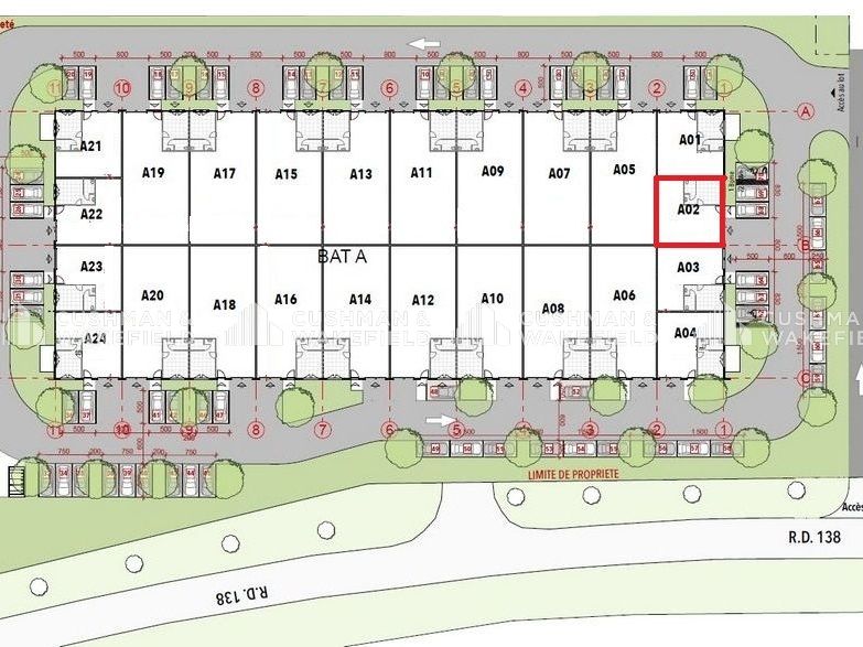 Vente activités 100 m² non divisibles