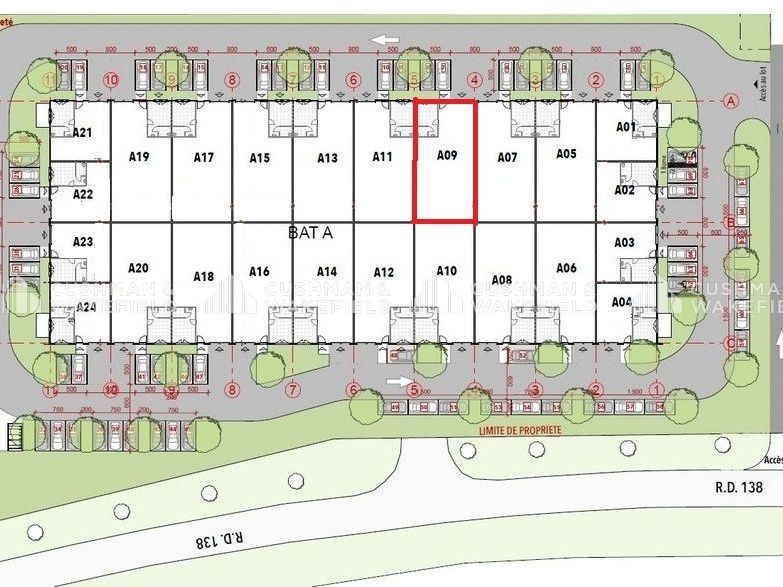 Vente activités 200 m² non divisibles