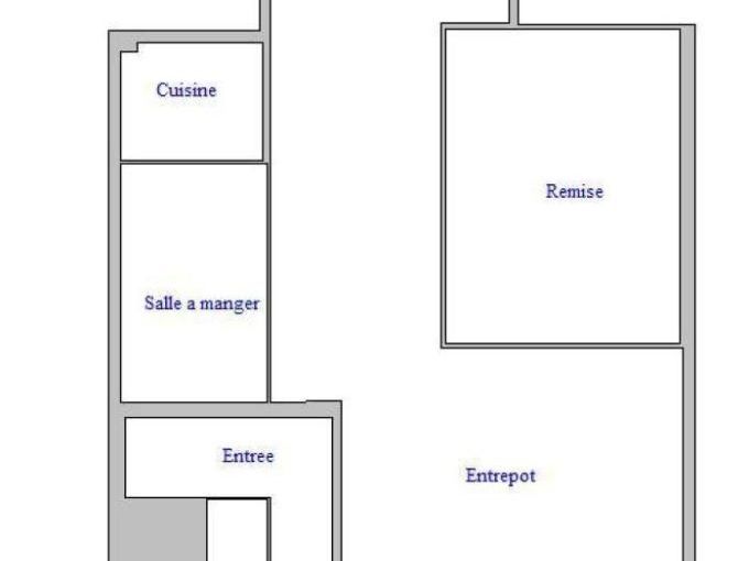 Location entrepôts 361 m² non divisibles