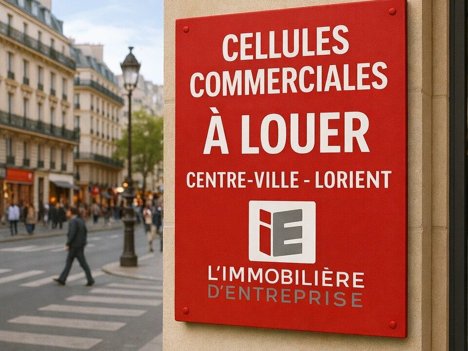 Location local commercial 440 m² divisibles à partir de 80 m²