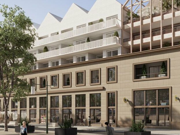 Location local commercial 436 m² divisibles à partir de 95 m²