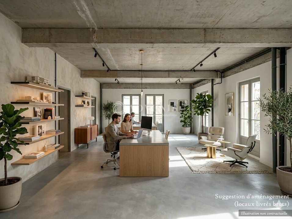 Location bureaux 2036 m² divisibles à partir de 72 m²