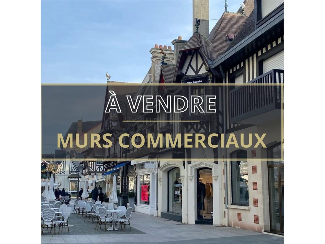 Vente local commercial 42.00 m² à Deauville