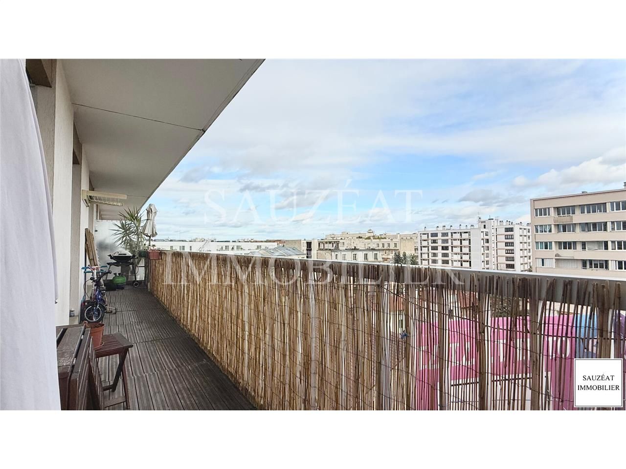 montrouge - appartement 3 pièces avec extérieur