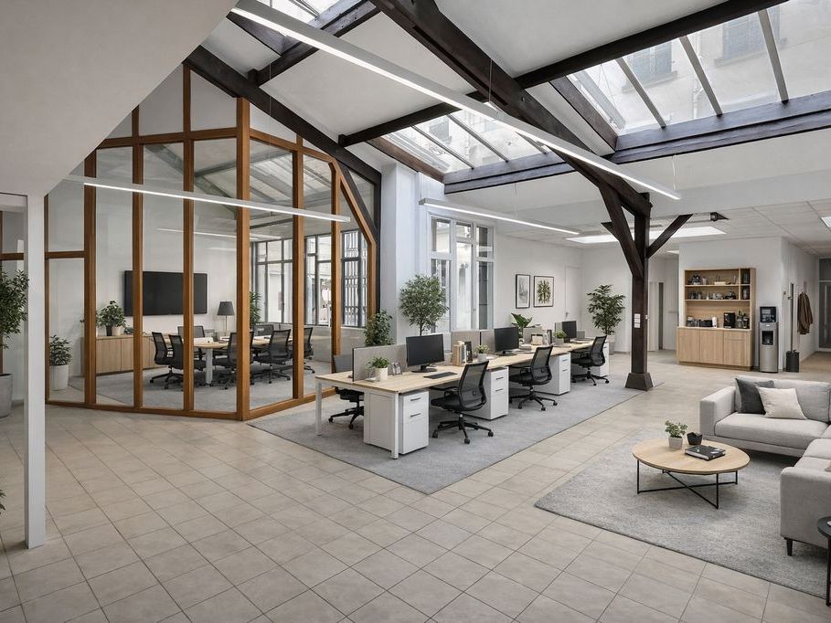 Location bureaux 330 m² non divisibles