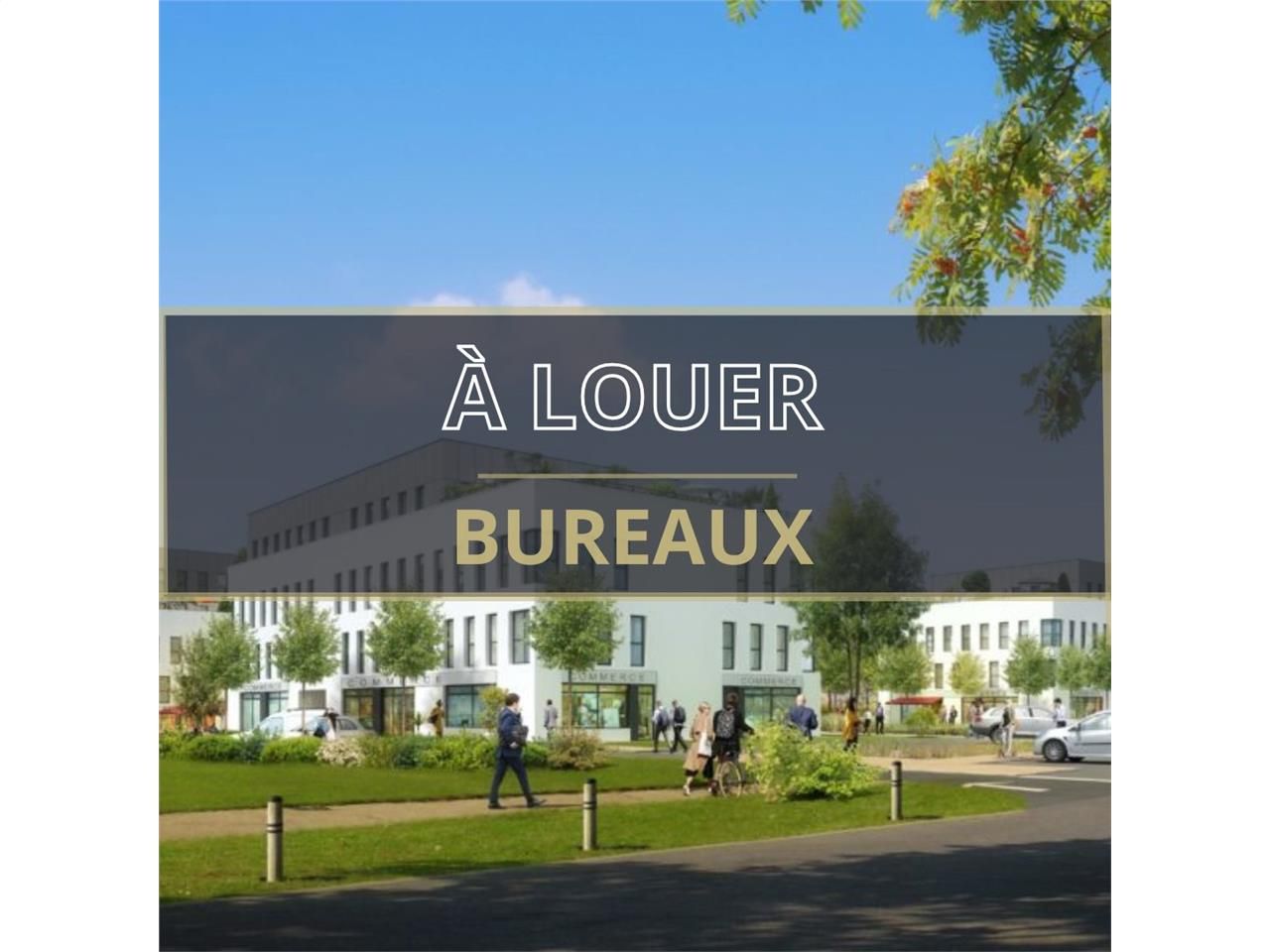 Location bureaux 104.00 m² à Saint-Contest