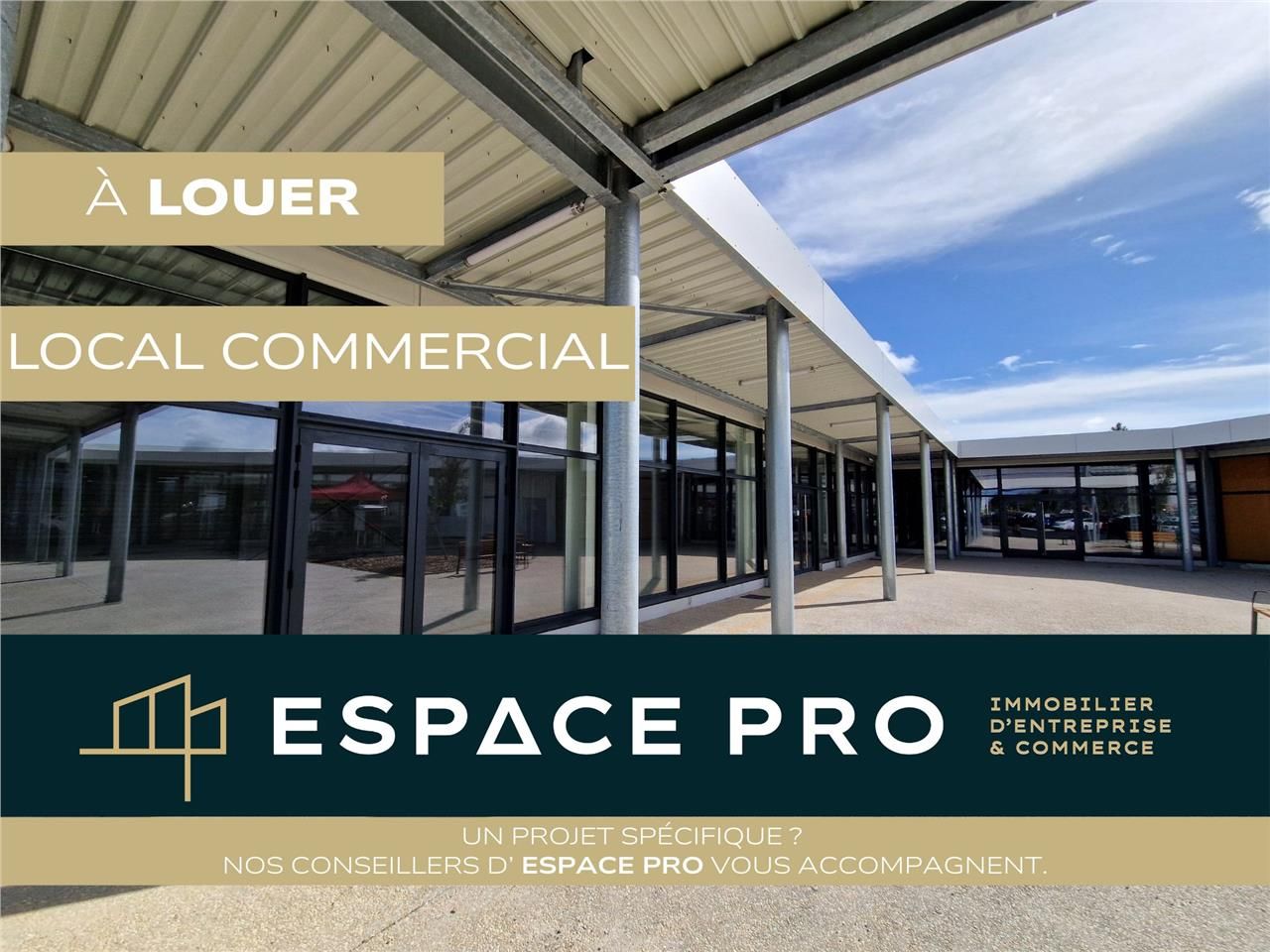 Location local commercial 880.00 m² à Colombelles