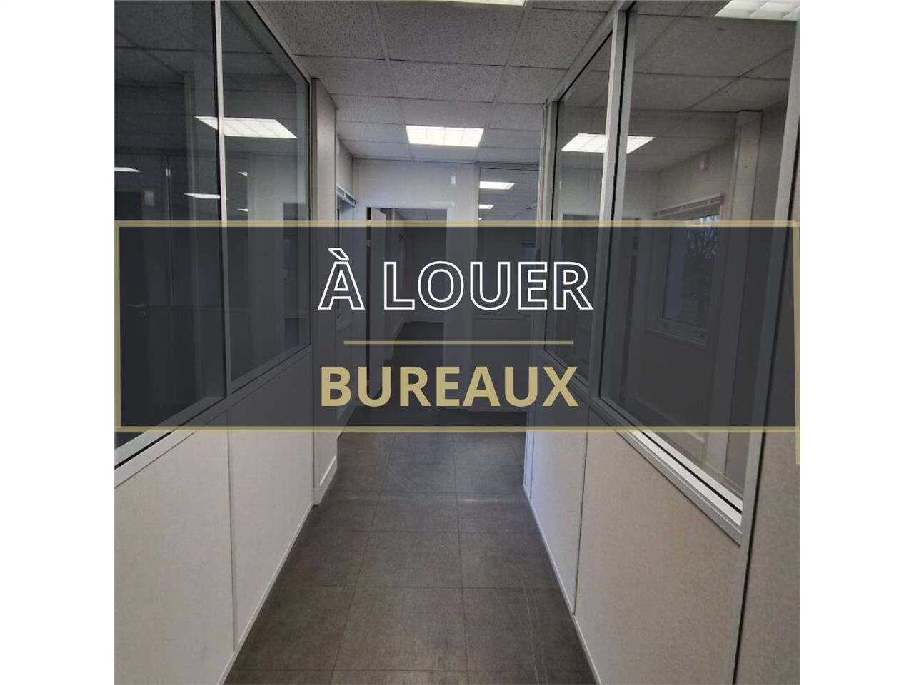 Location bureaux 383.00 m² à Hérouville-Saint-Clair