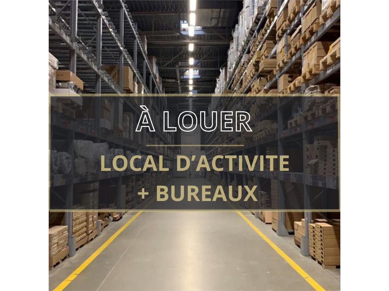 Location local d''activités 4300.00 m² à Giberville