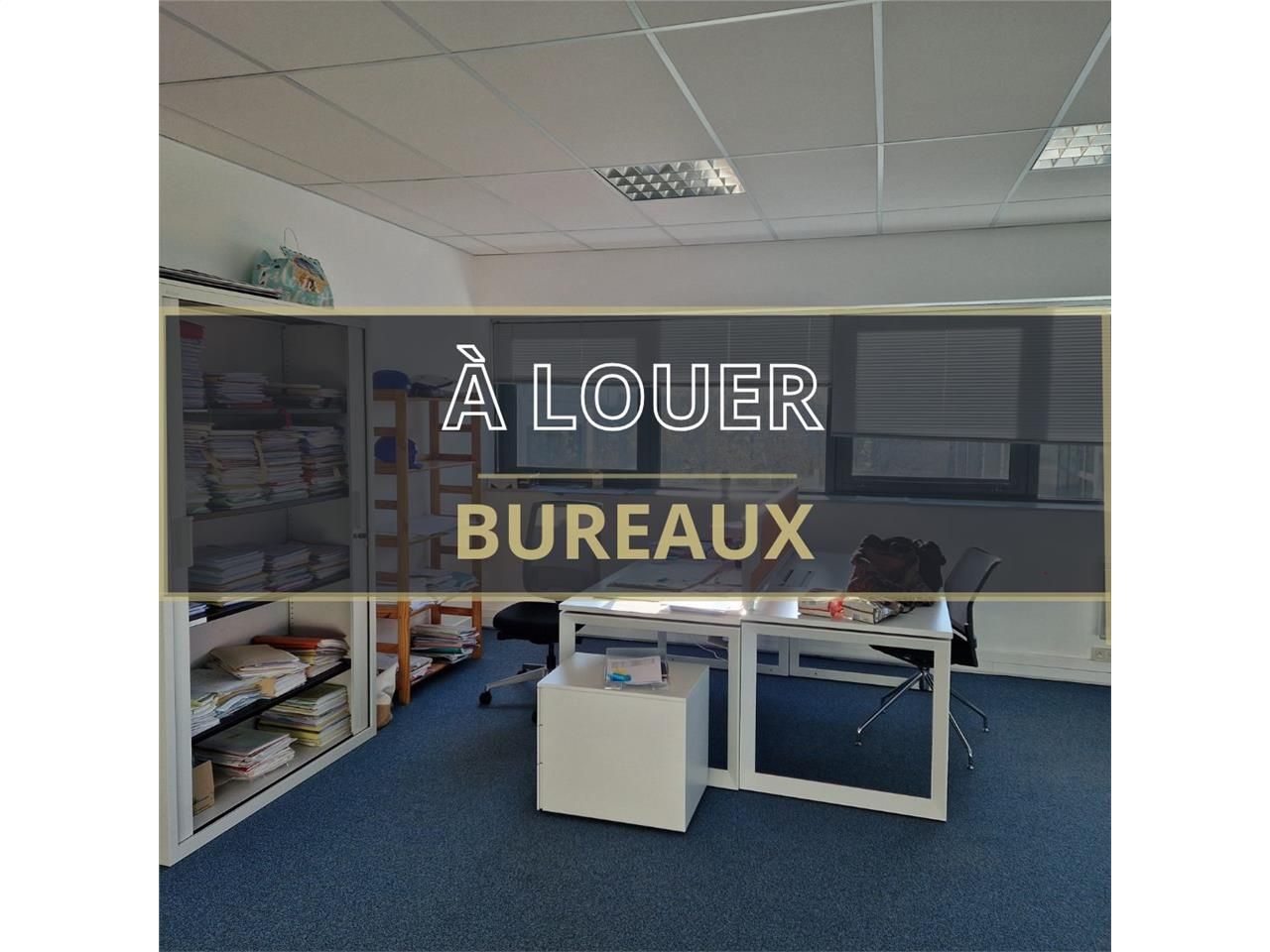 Location bureaux 169.00 m² à Caen
