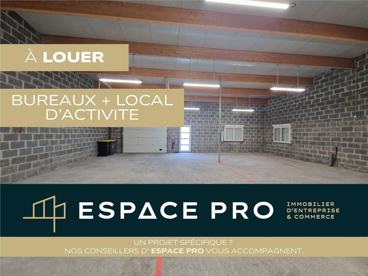 Location local 260.00 m² à Bourguébus
