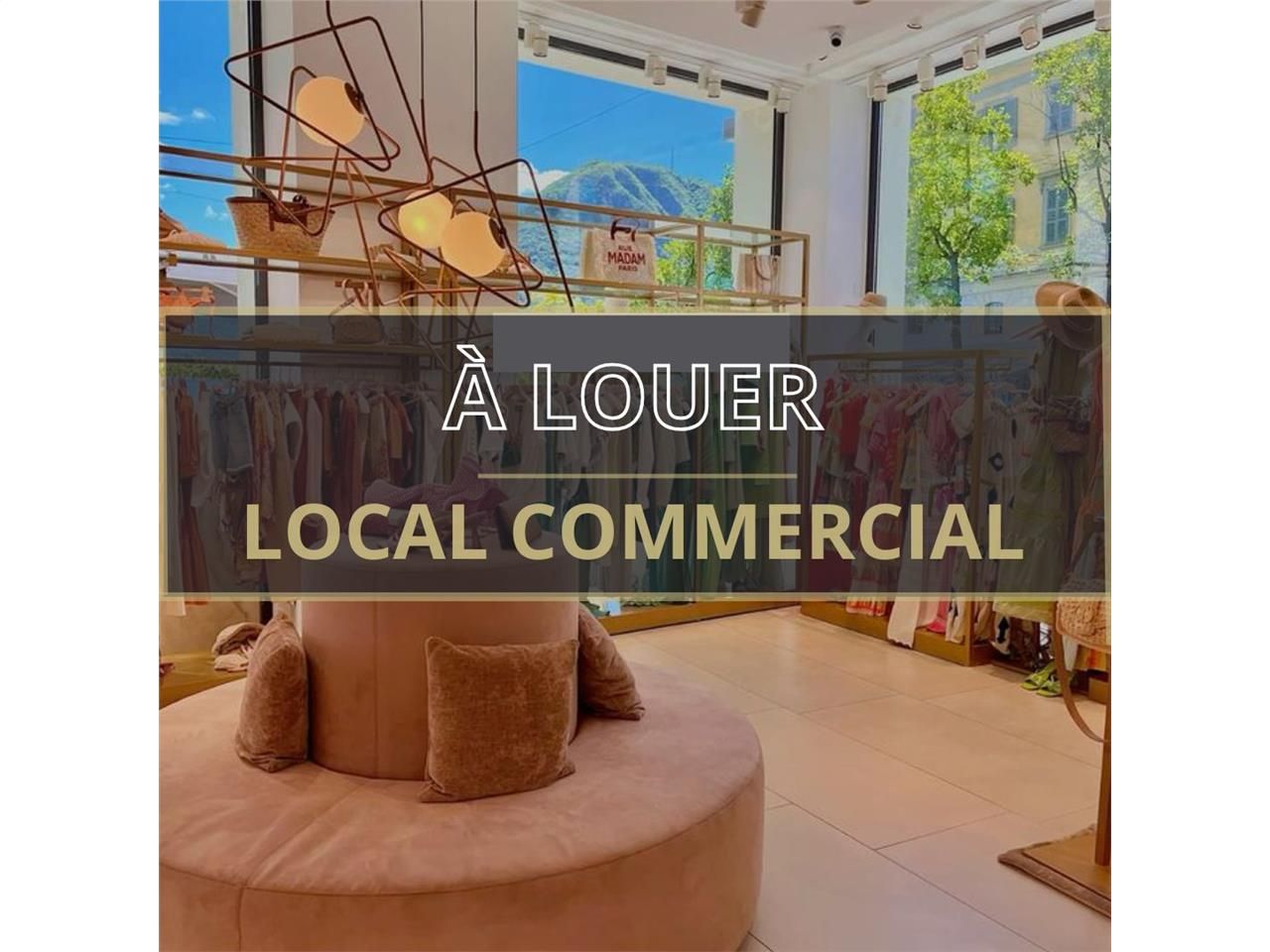 Location local commercial 95.00 m² à Caen