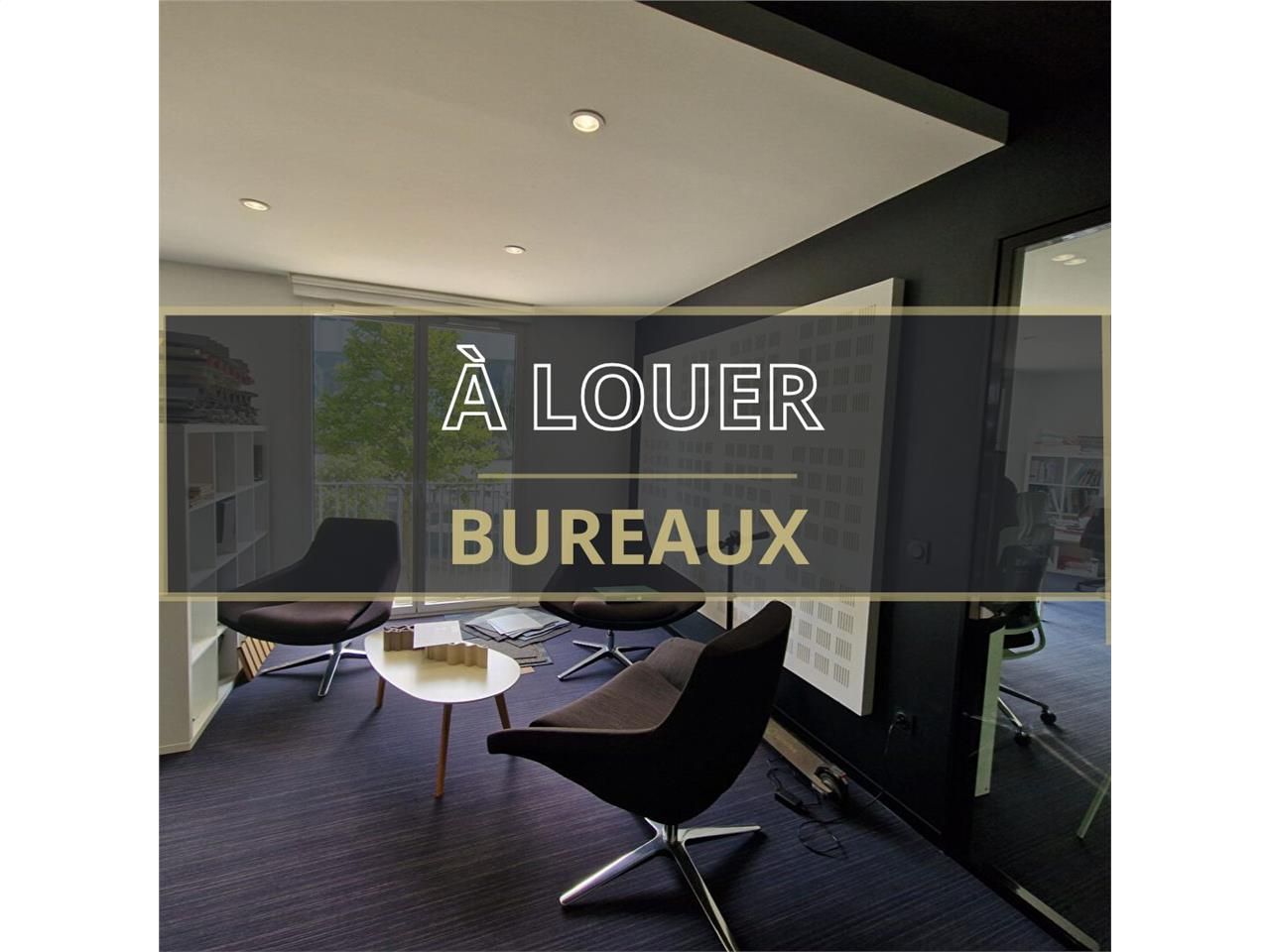 Location bureaux 215.00 m² à Caen