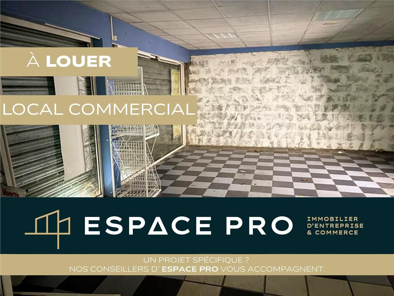 Location local commercial 81.00 m² à Fleury-sur-Orne
