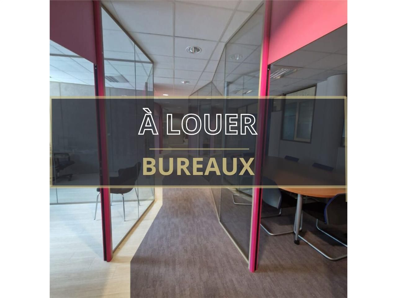 Location bureaux 400.00 m² à Caen