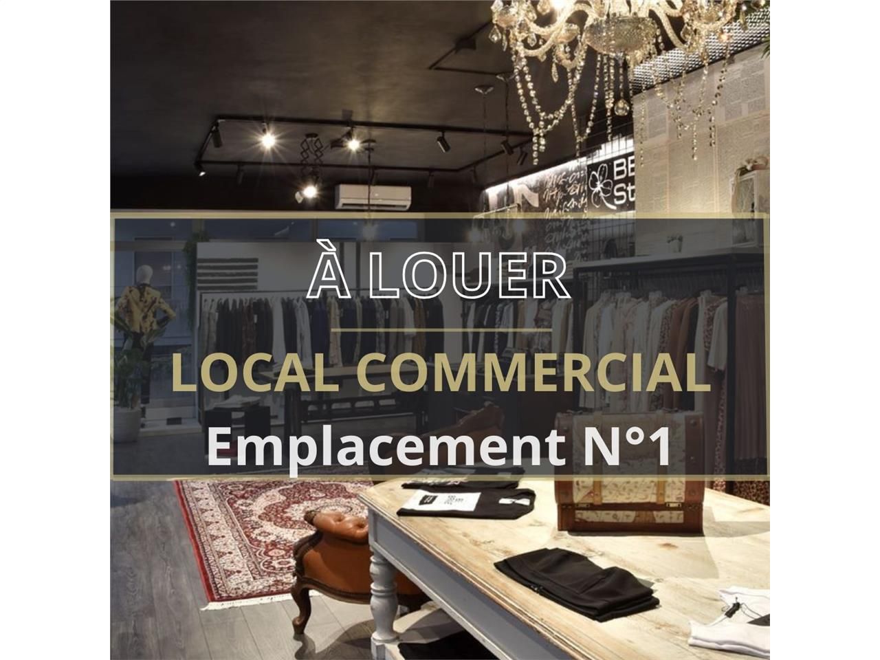 Location local commercial 180.00 m² à Caen