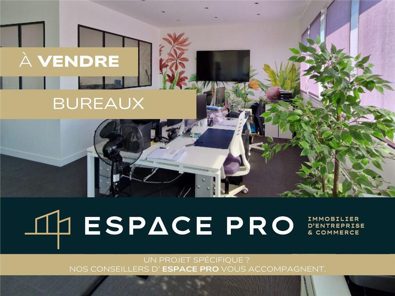 Vente bureaux 65.00 m² à Caen