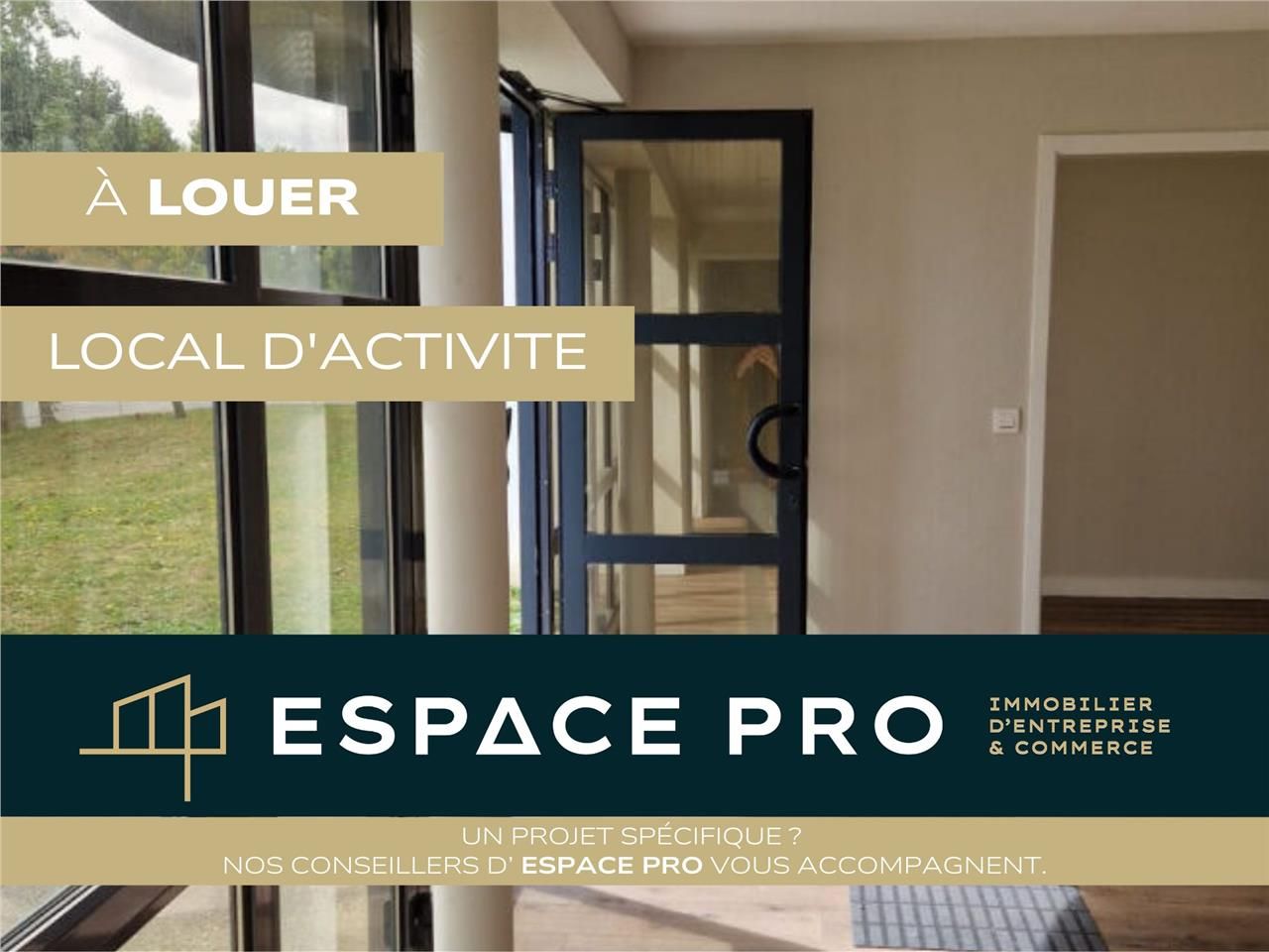 Location local 250.00 m² à Verson