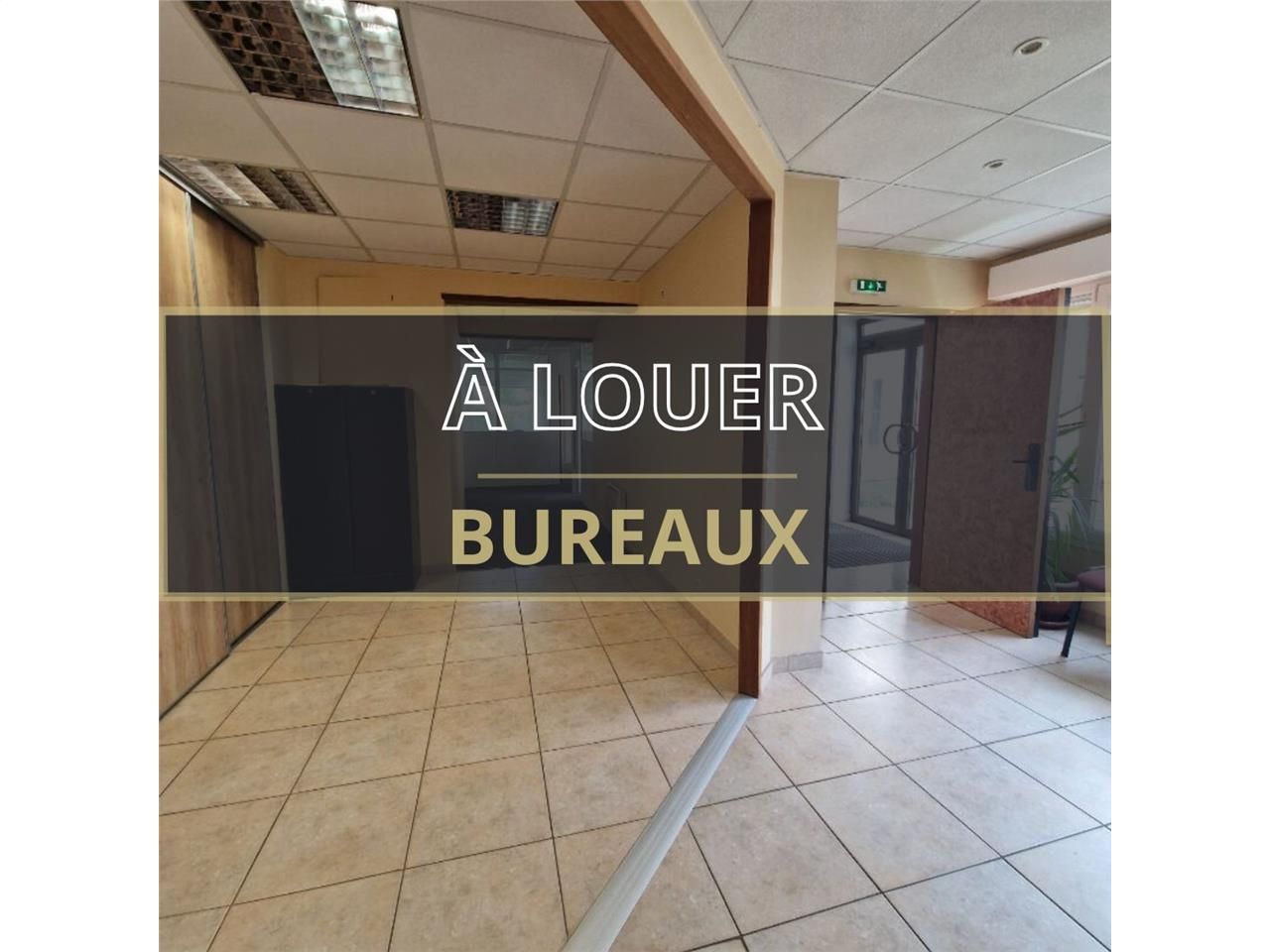 Location bureaux 225.00 m² à Epron