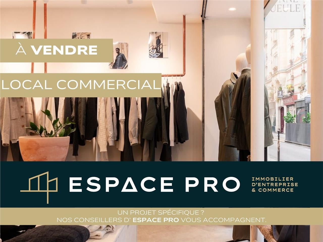 Vente local commercial 60.00 m² à Caen