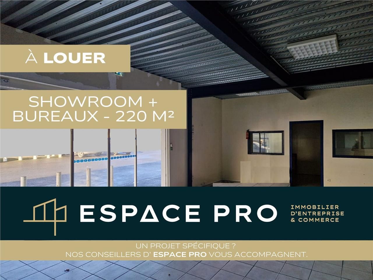 Location local 270.00 m² à Saint-André-sur-Orne