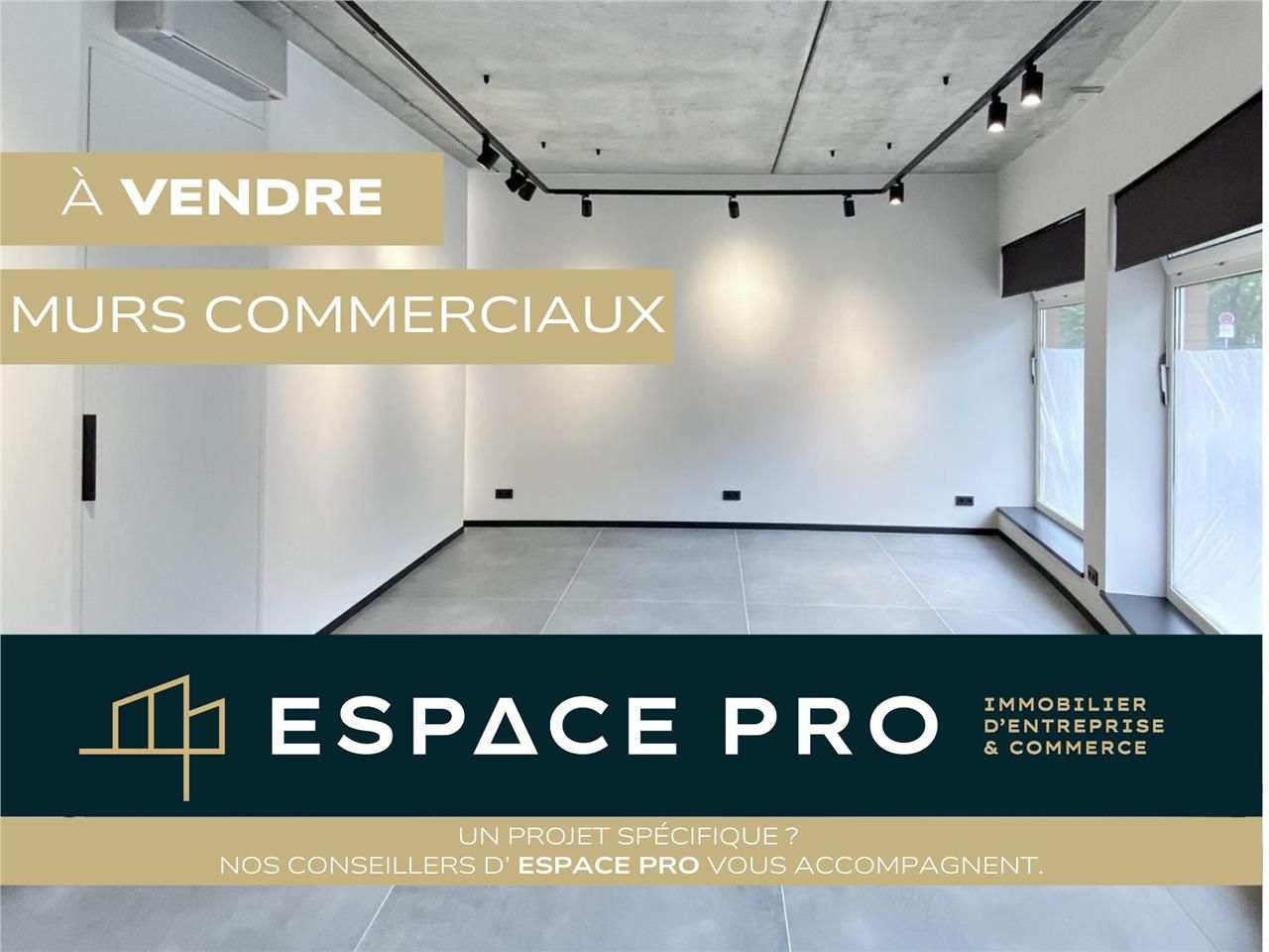 Vente local commercial 88.92 m² à Caen