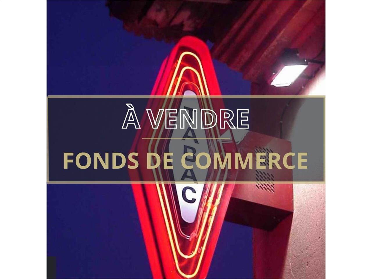 Vente fonds de commerce 100.00 m² à Caen