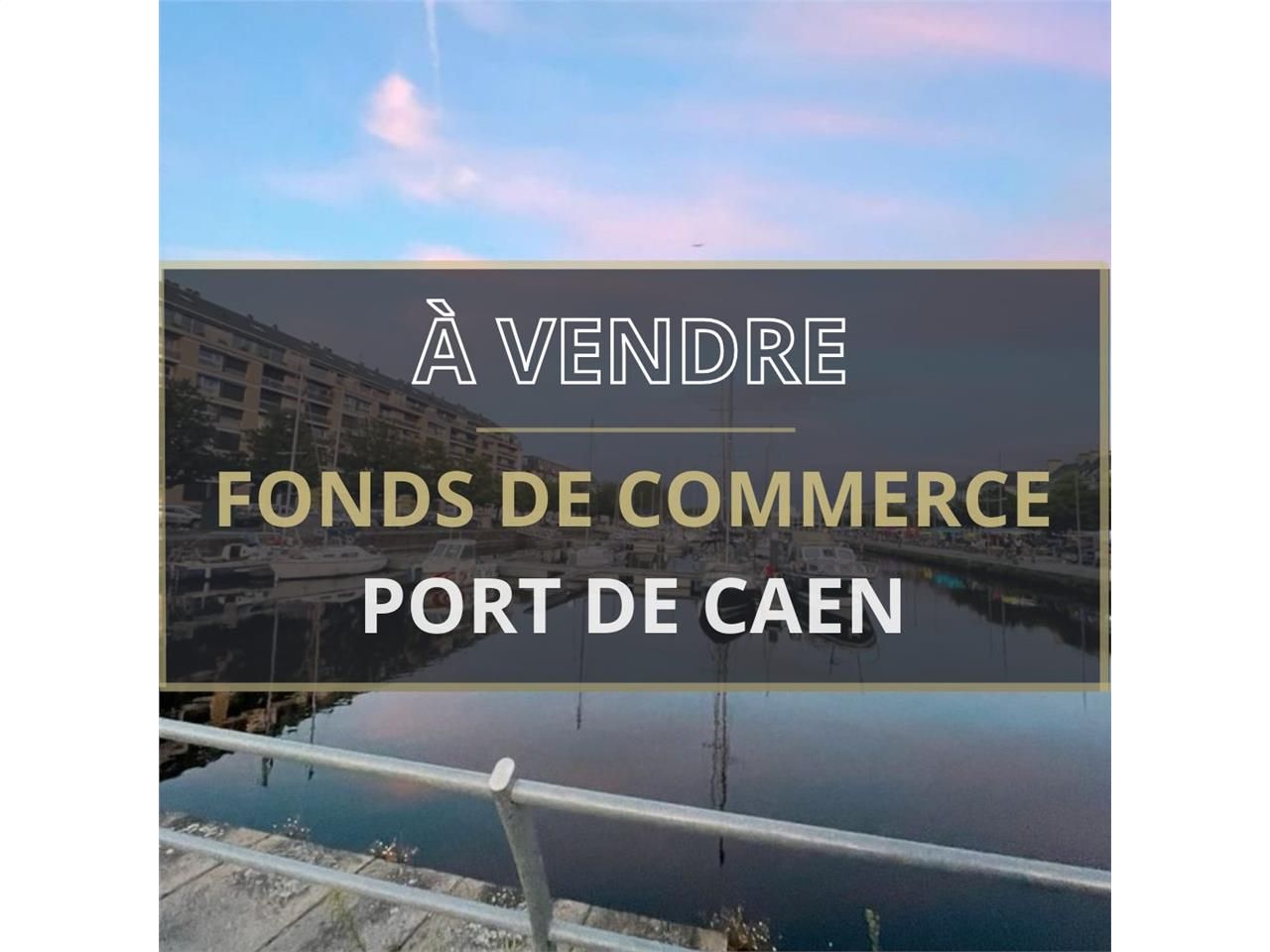 Vente fonds de commerce 100.00 m² à Caen