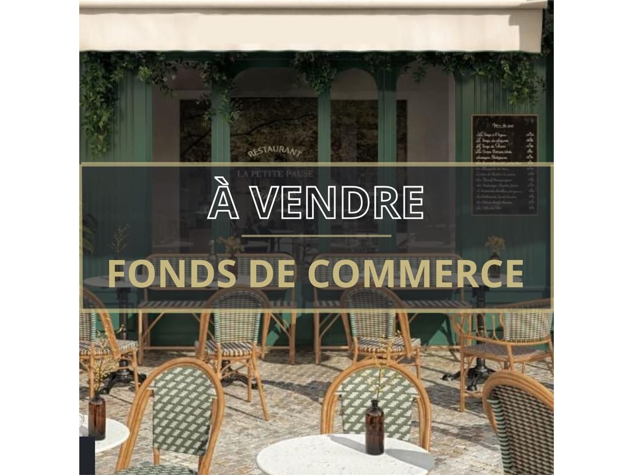 Vente fonds de commerce 80.00 m² à Cabourg