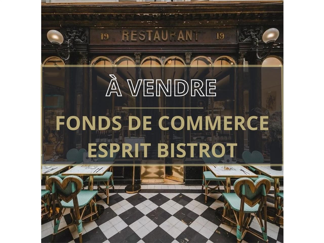 Vente fonds de commerce 80.00 m² à Caen