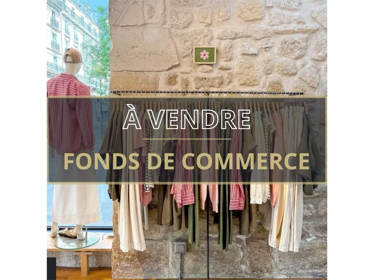 Vente fonds de commerce 40.00 m² à Pont-l''Evêque