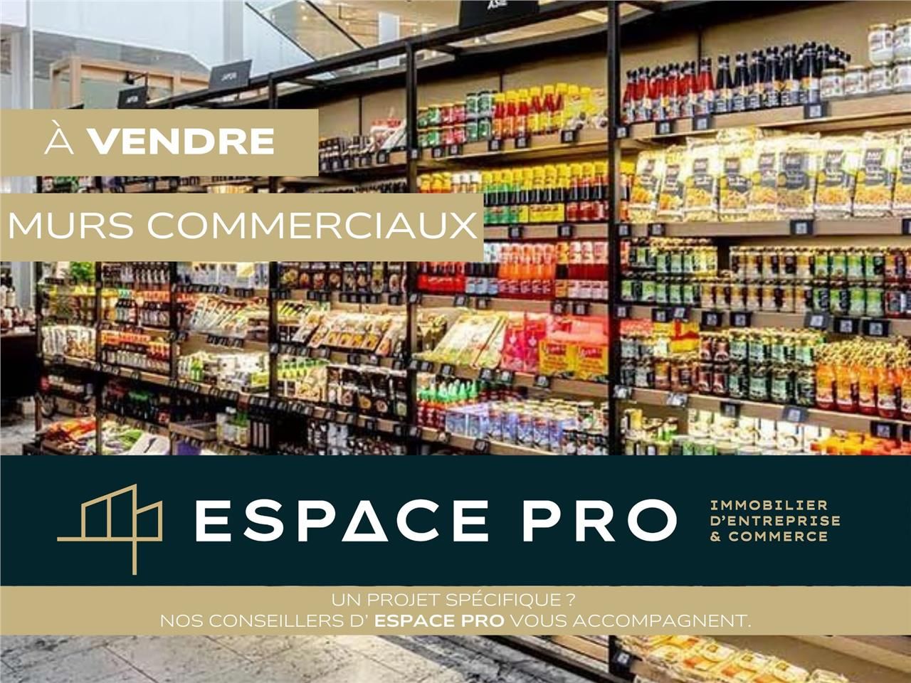 Vente local commercial 60.00 m² à Caen