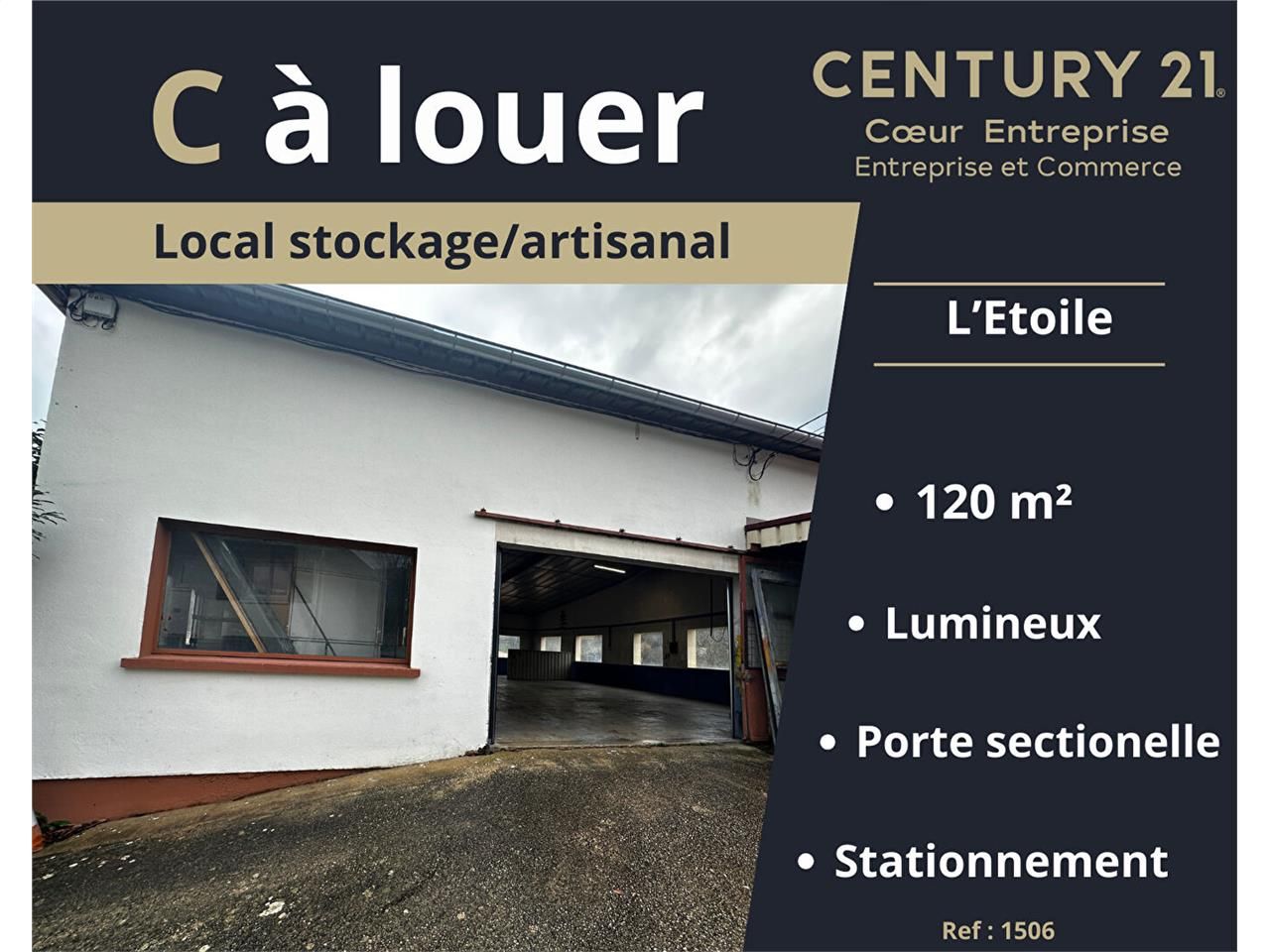 Location local 120.00 m² à LONS LE SAUNIER