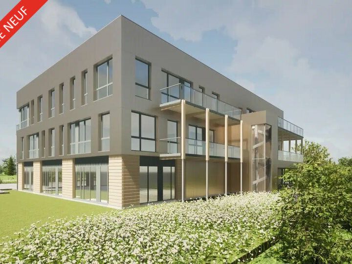 Dans un bâtiment passif : locaux neufs disponibles à la vente à Entzheim 
