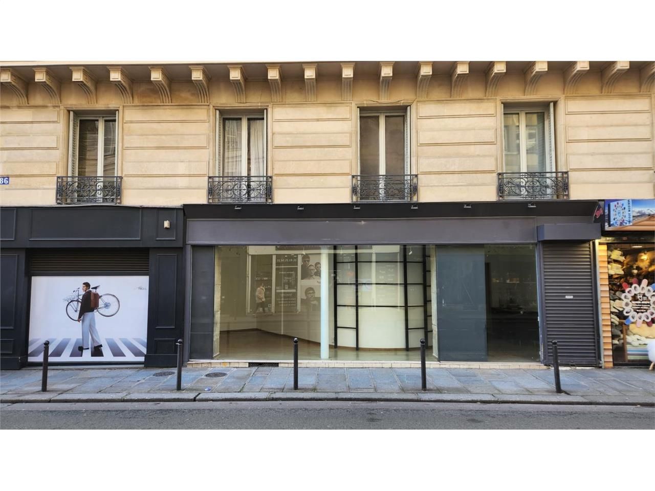 Location local commercial 58 m² non divisibles